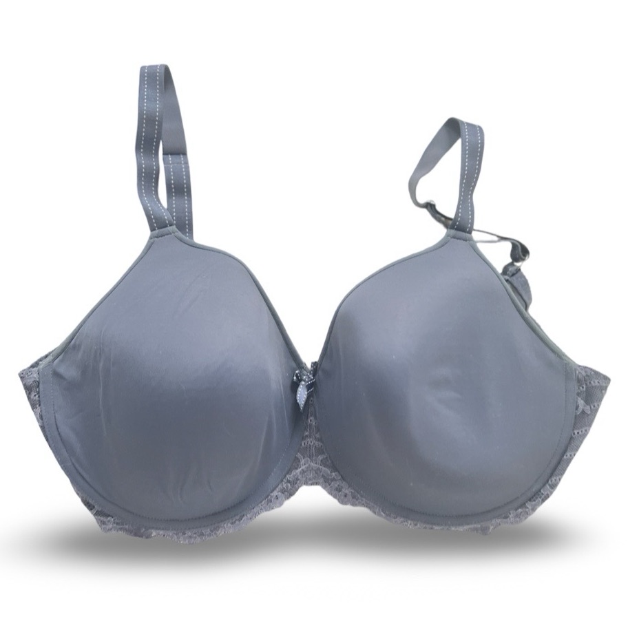 Chantelle Bra Underwire Size 38ddd Slate Blue Color Brazier